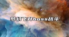 梦幻飞升boss战斗